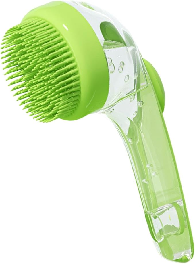 Dog Shampoo Brush with Soap Dispenser