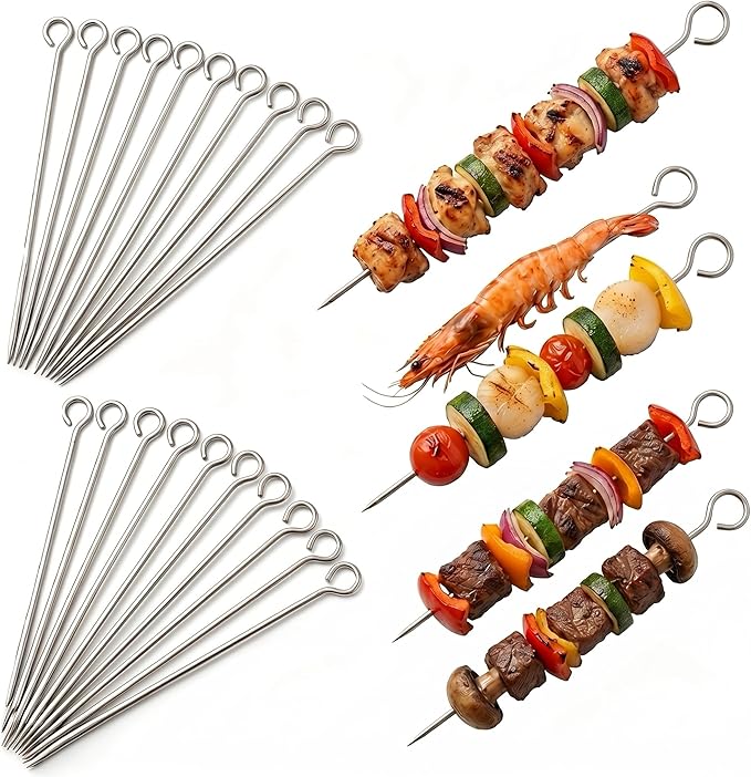 Metal BBQ Skewers